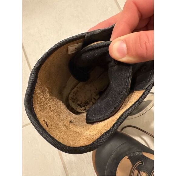 Vans Tan Black Hi-Standard Vintage Retro Style Snowboard Boots Size 8 NWT - Picture 10 of 12